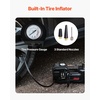 image:imageVEVOR Electric Car Jack Cordless Remote Control 5 Tons 11000 lbs Electric Hydraulic Jack Kit 18V Battery with Electric Impact Wrench Tire Change Replacement with LED Light Portable Car Jack5T with WrenchExtended Rod