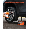 image:imageVEVOR Electric Car Jack Cordless Remote Control 5 Tons 11000 lbs Electric Hydraulic Jack Kit 18V Battery with Electric Impact Wrench Tire Change Replacement with LED Light Portable Car Jack5T  Cordless Remote Update  Battery2