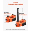 image:imageVEVOR Electric Car Jack Cordless Remote Control 5 Tons 11000 lbs Electric Hydraulic Jack Kit 18V Battery with Electric Impact Wrench Tire Change Replacement with LED Light Portable Car Jack5T  Appearance Update