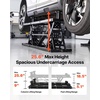 image:imageVEVOR Portable Car Lift  5000 LBS Capacity ExtendedLength Plates 256 Max Height HeavyDuty Carbon Steel Truck Lift with 120V Power Unit5000LBSUpgrade Electric Pneumatic Pump