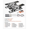 image:imageVEVOR Portable Car Lift 4400 lbs Capacity Heavy Duty Steel Quick Lift with 23 Max Height Adjustable Width and Wheels Manual Lifting for Cars Compact SUVs Mini Trucks Home Garage or Shop Use5000LBSUpgrade Electric Pneumatic Pump