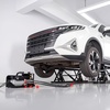 image:imageVEVOR Portable Car Lift 4400 lbs Capacity Heavy Duty Steel Quick Lift with 23 Max Height Adjustable Width and Wheels Manual Lifting for Cars Compact SUVs Mini Trucks Home Garage or Shop Use9000LBSUpgrade Electrohydraulic