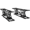 image:imageVEVOR Portable Car Lift 4400 lbs Capacity Heavy Duty Steel Quick Lift with 23 Max Height Adjustable Width and Wheels Manual Lifting for Cars Compact SUVs Mini Trucks Home Garage or Shop Use7000LBSUpgrade Electrohydraulic