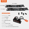 image:imageVEVOR Portable Car Lift 4400 lbs Capacity Heavy Duty Steel Quick Lift with 23 Max Height Adjustable Width and Wheels Manual Lifting for Cars Compact SUVs Mini Trucks Home Garage or Shop Use5000LBSUpgrade Electrohydraulic