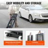 image:imageVEVOR Portable Car Lift 4400 lbs Capacity Heavy Duty Steel Quick Lift with 23 Max Height Adjustable Width and Wheels Manual Lifting for Cars Compact SUVs Mini Trucks Home Garage or Shop Use5000LBSUpgrade Electrohydraulic