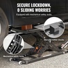 image:imageVEVOR Portable Car Lift 4400 lbs Capacity Heavy Duty Steel Quick Lift with 23 Max Height Adjustable Width and Wheels Manual Lifting for Cars Compact SUVs Mini Trucks Home Garage or Shop Use5000LBSUpgrade Electrohydraulic