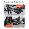image:imageVEVOR Portable Car Lift 4400 lbs Capacity Heavy Duty Steel Quick Lift with 23 Max Height Adjustable Width and Wheels Manual Lifting for Cars Compact SUVs Mini Trucks Home Garage or Shop Use9000LBSUpgrade Electrohydraulic