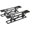 image:imageVEVOR Portable Car Lift 4400 lbs Capacity Heavy Duty Steel Quick Lift with 23 Max Height Adjustable Width and Wheels Manual Lifting for Cars Compact SUVs Mini Trucks Home Garage or Shop Use7000LBSUpgrade Electric Pneumatic Pump