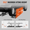 image:imageVEVOR Portable Car Lift 4400 lbs Capacity Heavy Duty Steel Quick Lift with 23 Max Height Adjustable Width and Wheels Manual Lifting for Cars Compact SUVs Mini Trucks Home Garage or Shop Use5000LBSUpgrade Electrohydraulic