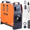 image:imageVEVOR 8KW Diesel Heater All in One DC1224V Fast Heating Diesel Air Heater with Remote Control and Color Digital Display Low Noise Voice Announcement for RV Truck Camper Van Boat and TrailerOrange