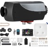 image:imageVEVOR 8KW Diesel Heater DC1224V Fast Heating Diesel Air Heater with Remote Control and Color Digital Display 10L Fuel Tank Low Noise Voice Announcement for RV Truck Boat and TrailerBlackwhite