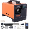 image:imageVEVOR Diesel Heater 12V Allinone Diesel Air Heater with Remote Control and LCD Display 5L Fuel Tank Fast Heating Portable Diesel Parking Heater for RV Truck 8KW Upgrade  APP Control Orange5KWOrange