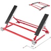 image:imageVEVOR Portable Car Lift 4400 lbs Capacity Heavy Duty Steel Quick Lift with 23 Max Height Adjustable Width and Wheels Manual Lifting for Cars Compact SUVs Mini Trucks Home Garage or Shop Use4400LBSUpgrade Manual Lifting