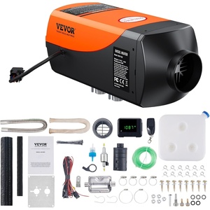 image:imageVEVOR 8KW Diesel Heater DC1224V Fast Heating Diesel Air Heater with Remote Control and Color Digital Display 10L Fuel Tank Low Noise Voice Announcement for RV Truck Boat and TrailerOrange