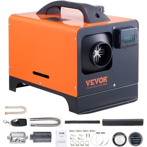image:imageVEVOR Diesel Heater 12V Allinone Diesel Air Heater with Remote Control and LCD Display 5L Fuel Tank Fast Heating Portable Diesel Parking Heater for RV Truck 8KW Upgrade  APP Control OrangeOrange