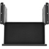 image:imageVEVOR Under Desk Double Stacked Lockable Slide Out Drawer 13 inch Lockable Under Table Pullout Drawer Attachment for Sit Stand Workstation Secure Under Desk Storage Organizer Black16inch Double