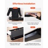 image:imageVEVOR Under Desk Drawer Slide Out 22 inch Under Desk Mounted Pullout Drawer Attachment Hidden Under Counter Drawers for office Home Sit Stand Workstation Black33inch