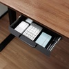 image:imageVEVOR Under Desk Drawer Slide Out 22 inch Under Desk Mounted Pullout Drawer Attachment Hidden Under Counter Drawers for office Home Sit Stand Workstation Black13inch