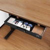 image:imageVEVOR Under Desk Drawer Slide Out 22 inch Under Desk Mounted Pullout Drawer Attachment Hidden Under Counter Drawers for office Home Sit Stand Workstation Black22inch