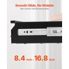 image:imageVEVOR Under Desk Drawer Slide Out 26 inch Under Desk Mounted Pullout Drawer Attachment Hidden Under Counter Drawers for office Home Sit Stand Workstation Black26inch