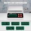 image:imageVEVOR Industrial Counting Scale 10 kg x 01 g Digital Scale for Parts and Coins gkglbozct Units Electronic Gram Scale Inventory Counting Scale Kitchen Jewelry Counting Scale with LED Screen10KG
