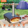 image:imageVEVOR Outdoor Pizza Oven 12inch Wood Fire Pizza Ovens Pellet and Charcoal Pizza Maker Outside with Cordierite Stone Portable Pizza Oven for Backyard Camping Waterproof Carry Bag Shovel Black