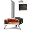 image:imageVEVOR Outdoor Pizza Oven 12inch Wood Fire Pizza Ovens Pellet and Charcoal Pizza Maker Outside with Cordierite Stone Portable Pizza Oven for Backyard Camping Waterproof Carry Bag Shovel Black