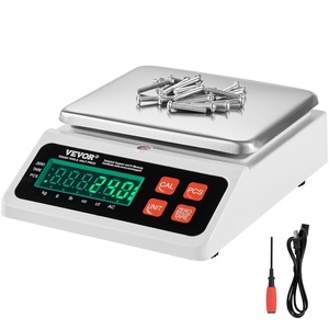 image:imageVEVOR Industrial Counting Scale 10 kg x 01 g Digital Scale for Parts and Coins gkglbozct Units Electronic Gram Scale Inventory Counting Scale Kitchen Jewelry Counting Scale with LED Screen10KG