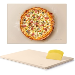 image:imageVEVOR Pizza Stone 20 x 14 x 067 in Rectangular Pizza Stone Extra Large BakingStone with Scraper 1450 HeatResistant Cordierite for Oven BBQ Griller Baking Bread amp Pizza20 x 14 x 067 Rectangular
