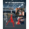 image:imagePipe Stand Robust Steel HeavyDuty Construction  Adjustable Height Range  Folding amp Portable Design  Secure Stability  Versatile Applications