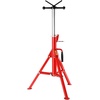 image:imagePipe Stand Robust Steel HeavyDuty Construction  Adjustable Height Range  Folding amp Portable Design  Secure Stability  Versatile Applications