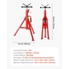 image:imagePipe Stand Robust Steel HeavyDuty Construction  Adjustable Height Range  Folding amp Portable Design  Secure Stability  Versatile Applications