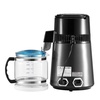 image:imageVEVOR 11Gal Water Distiller 04GalH Distilled Water Maker Machine 1750W 099H Timing Dual Temp Display 304 Stainless Steel Countertop Distiller Glass Carafe Cleaning Powder 3 Carbon Packs SilverGrey