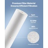 image:imageVEVOR CTO Whole House Water Filter  Universal Fit 20 x 45 Inch  Activated Carbon Block Cartridge Replacement 5 Micron Coconut Shell Charcoal Filter Reduce Chlorine Bad Taste OdorSED Filter