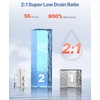 image:imageVEVOR CTO Whole House Water Filter  Universal Fit 20 x 45 Inch  Activated Carbon Block Cartridge Replacement 5 Micron Coconut Shell Charcoal Filter Reduce Chlorine Bad Taste Odor800 GPD RO System