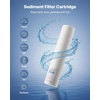 image:imageVEVOR CTO Whole House Water Filter  Universal Fit 20 x 45 Inch  Activated Carbon Block Cartridge Replacement 5 Micron Coconut Shell Charcoal Filter Reduce Chlorine Bad Taste OdorSED Filter