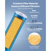 image:imageVEVOR CTO Whole House Water Filter  Universal Fit 20 x 45 Inch  Activated Carbon Block Cartridge Replacement 5 Micron Coconut Shell Charcoal Filter Reduce Chlorine Bad Taste OdorIron  Manganese Filter