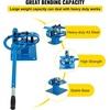 image:imageVEVOR Electric Tube Bending Machine 750W Electric Tubing Bender with 6L Hydraulic Cylinder Movable Pipe Bender Machine with 3 Dies amp 180 Max Bending Angle Suitable for 1 112 134 PipesBlue
