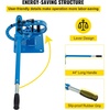 image:imageVEVOR Electric Tube Bending Machine 750W Electric Tubing Bender with 6L Hydraulic Cylinder Movable Pipe Bender Machine with 3 Dies amp 180 Max Bending Angle Suitable for 1 112 134 PipesBlue