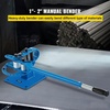 image:imageVEVOR Electric Tube Bending Machine 750W Electric Tubing Bender with 6L Hydraulic Cylinder Movable Pipe Bender Machine with 3 Dies amp 180 Max Bending Angle Suitable for 1 112 134 PipesBlue