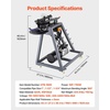 image:imageVEVOR Electric Tube Bending Machine 750W Electric Tubing Bender with 6L Hydraulic Cylinder Movable Pipe Bender Machine with 3 Dies amp 180 Max Bending Angle Suitable for 1 112 134 PipesBlack