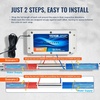 image:imageVEVOR Electronic Water Descaler System Whole House Salt Free Descaler Hard Water Conditioner to Reduces Scale BuildUp for All Kinds of Plumbing Pipes Durable for Over 6 Years