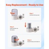image:imageVEVOR Faucet Filter Replacement 3Pack WaterFilter Cartridge 5Layer HighEfficiency Filtration 3Month Value and 317 Gal LifespanFilter Compatible with Models 8807 amp 8811 Filtration System