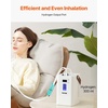 image:imageVEVOR Hydrogen Inhalation Machine 9999 High Purity Hydrogen Inhaler 300 mlmin HydrogenGas Output Three Ports H2 Inhaler Machine HydrogenRich Water Generator Water Ionizer for Home Travel