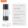 image:imageVEVOR Hydrogen Water Bottle Generator 230 ml  81 oz Capacity Portable Hydrogen Water Maker SPE Technology Hydrogen Rich Water Ionizer Machine with Nasal Inhalation Tube and SelfCleaning78 Ounces