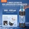 image:imageVEVOR Hydrogen Water Bottle Generator 230 ml  81 oz Capacity Portable Hydrogen Water Maker SPE Technology Hydrogen Rich Water Ionizer Machine with Nasal Inhalation Tube and SelfCleaning78 Ounces