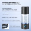 image:imageVEVOR Hydrogen Water Bottle Generator 230 ml  81 oz Capacity Portable Hydrogen Water Maker SPE Technology Hydrogen Rich Water Ionizer Machine with Nasal Inhalation Tube and SelfCleaning78 Ounces