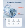 image:imageVEVOR Reverse Osmosis Filter 10Layers RO Water Filter Replacement Compatible with SS003 600 GPD Under Sink Water Filter 24 Months Reverse Osmosis Filter Cartridge Reduces Lead Chlorine Rust