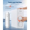 image:imageVEVOR Reverse Osmosis Filter 9Layers RO Water Filter Replacement Compatible with SS001 400GPD Under Sink Water Filter 24 Months Reverse Osmosis Filter Cartridge Reduces Lead Chlorine Rust400 GPD RO Filter