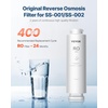 image:imageVEVOR Reverse Osmosis Filter 9Layers RO Water Filter Replacement Compatible with SS001 400GPD Under Sink Water Filter 24 Months Reverse Osmosis Filter Cartridge Reduces Lead Chlorine Rust400 GPD RO Filter